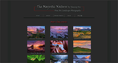 Desktop Screenshot of majestic-nature.com