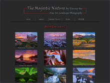 Tablet Screenshot of majestic-nature.com